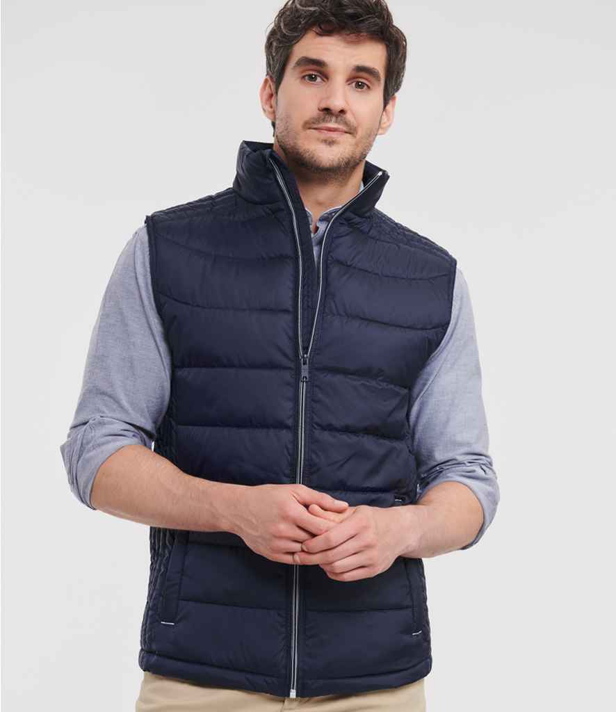Russell Athletic Nano Padded Bodywarmer | French Navy