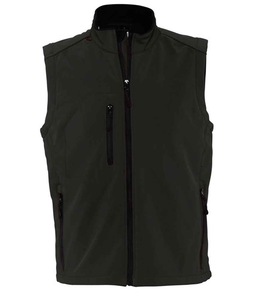 SOL'S Rallye Soft Shell Bodywarmer | Black