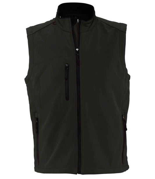 SOL'S Rallye Soft Shell Bodywarmer | Black