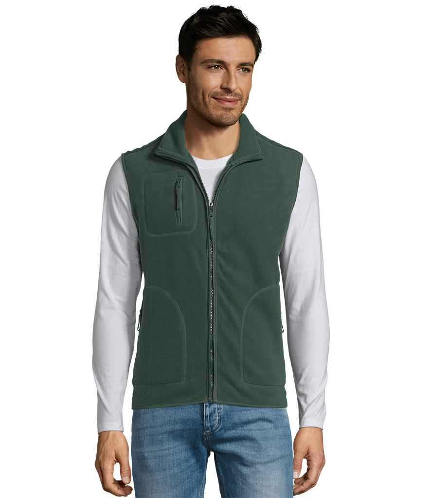 SOL'S Unisex Norway Fleece Bodywarmer | Green