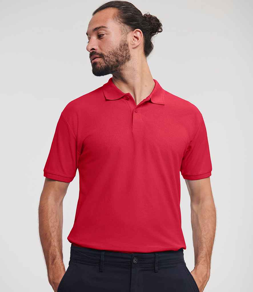 Russell Athletic Piqué Polo Shirt | Classic Red