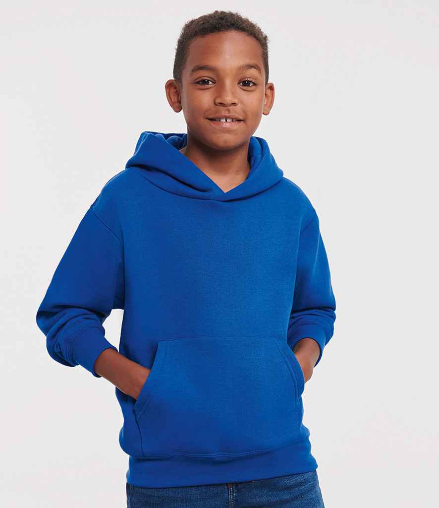Russell Athletic Kids Hooded Sweatshirt | Bright Royal