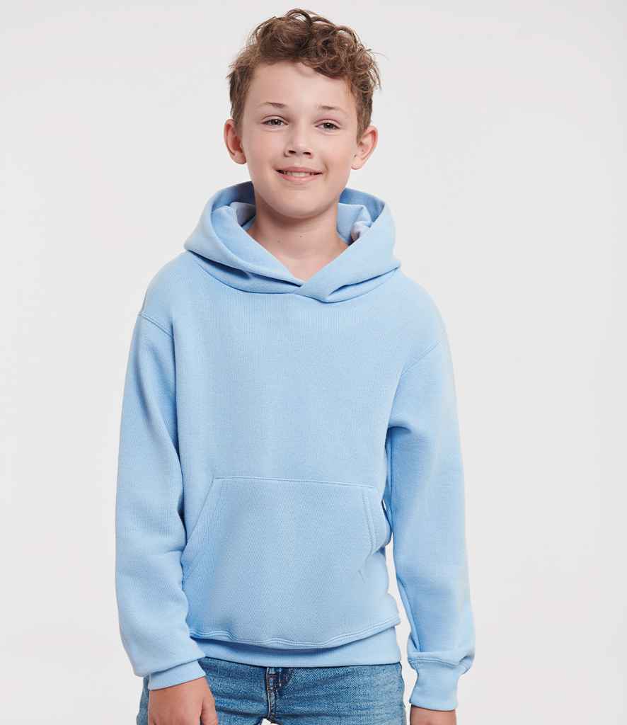 Russell Athletic Kids Hooded Sweatshirt | Sky Blue