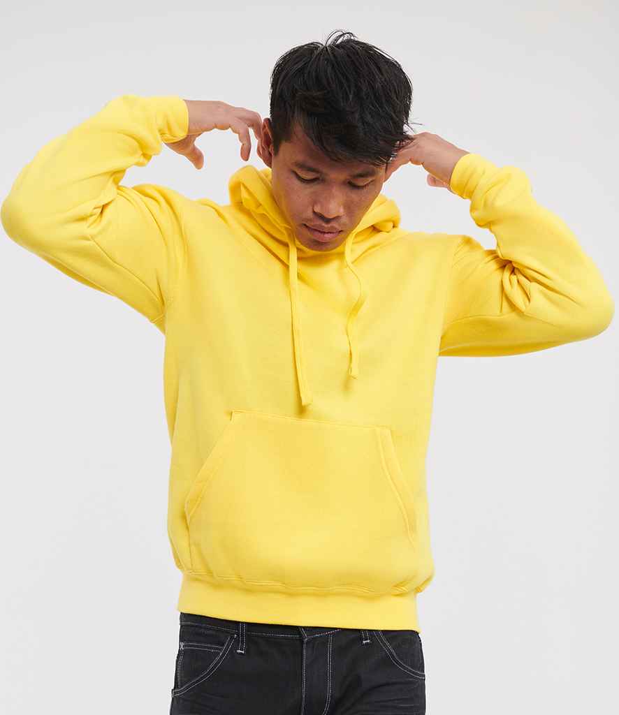 Russell Athletic Hooded Sweatshirt | Yellow