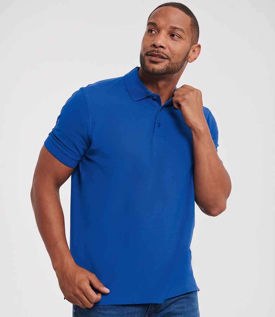 Russell Athletic Ultimate Cotton Piqué Polo Shirt | Bright Royal