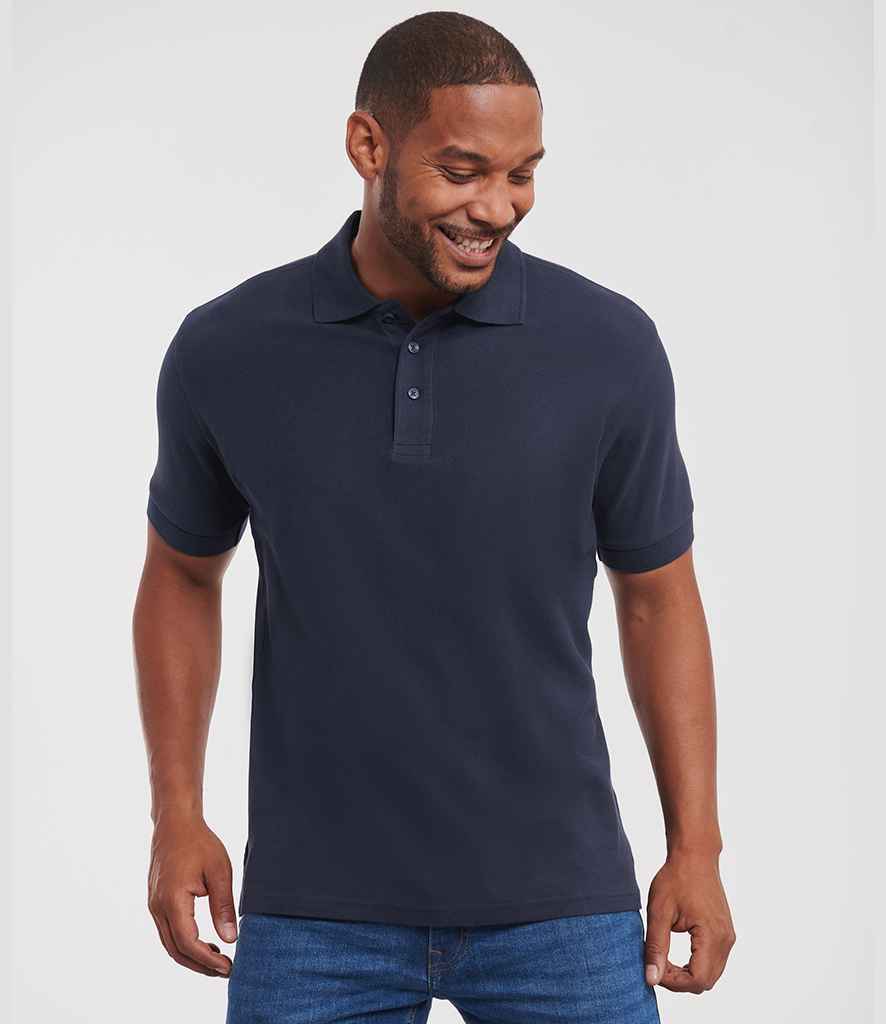 Russell Athletic Ultimate Cotton Piqué Polo Shirt | French Navy