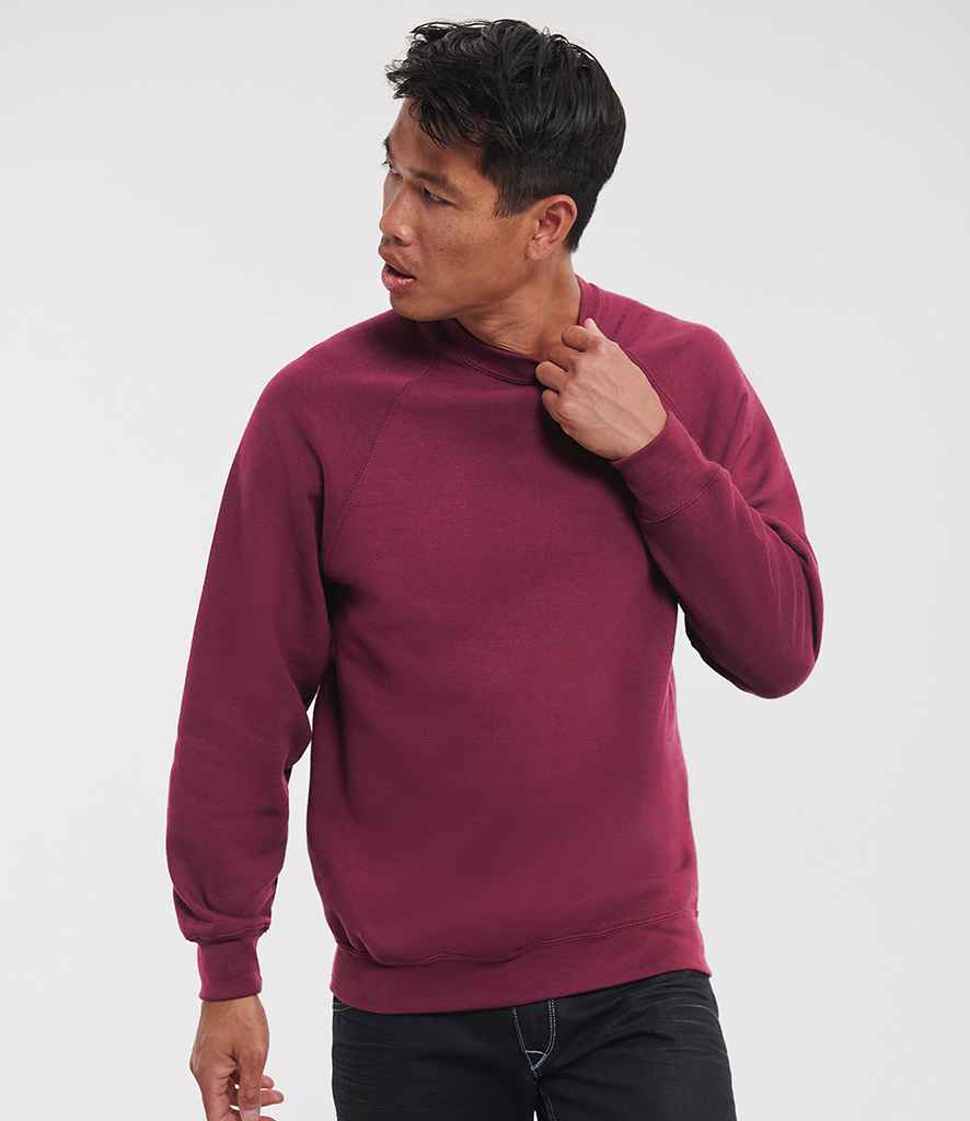 Russell Athletic Raglan Sweatshirt | Burgundy