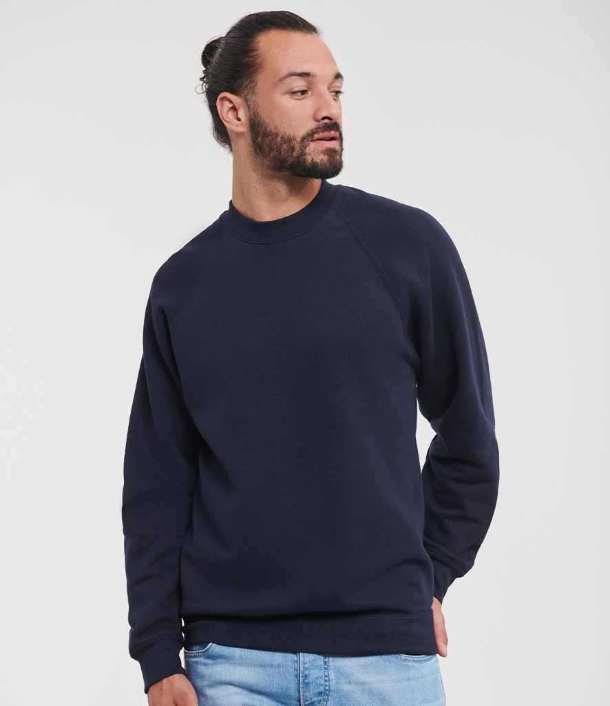 Russell Athletic Raglan Sweatshirt | French Navy