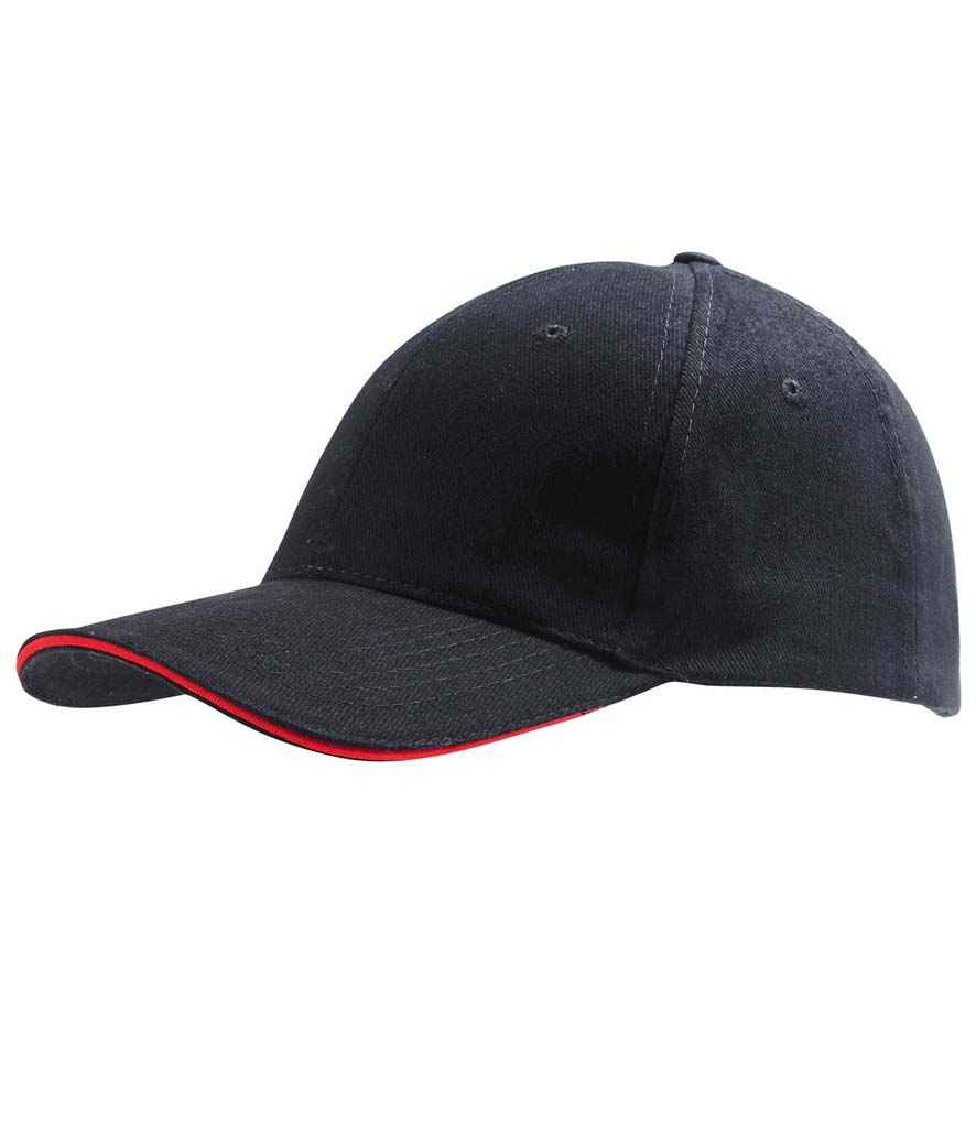 SOL'S Buffalo Cap | Black/Red