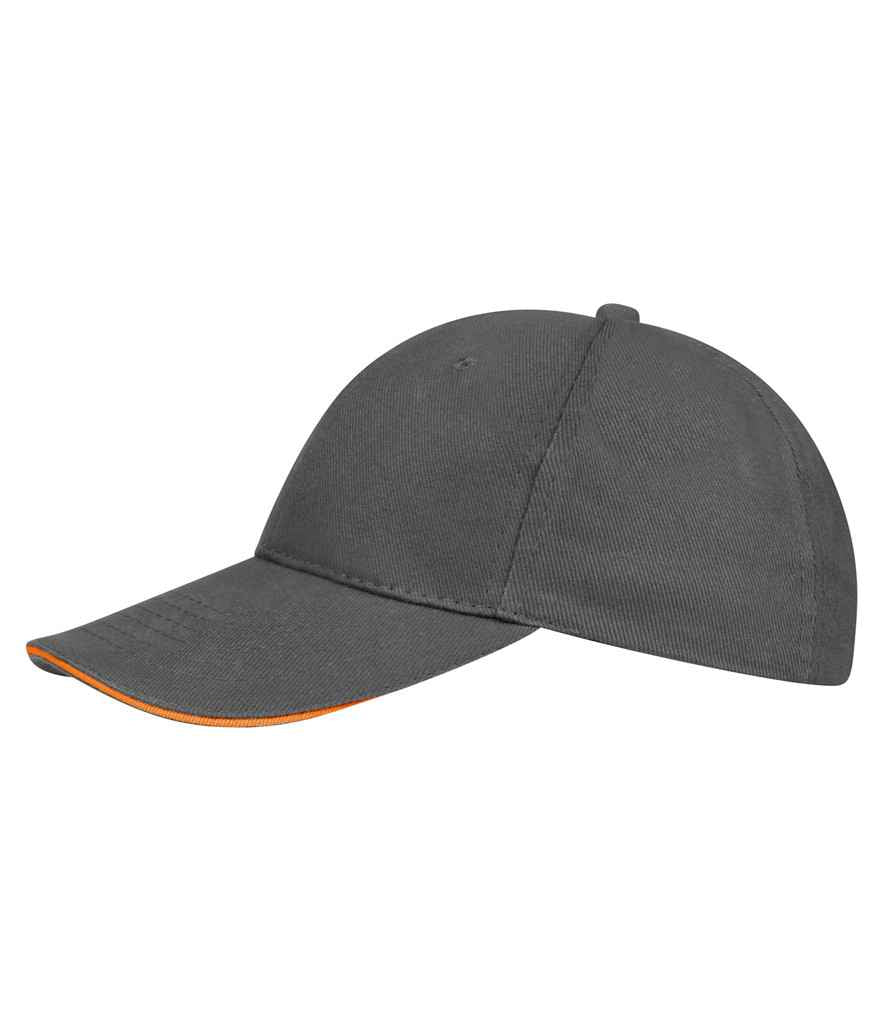 SOL'S Buffalo Cap | Grey/Orange