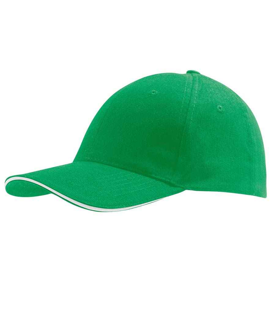 SOL'S Buffalo Cap | Kelly Green/White