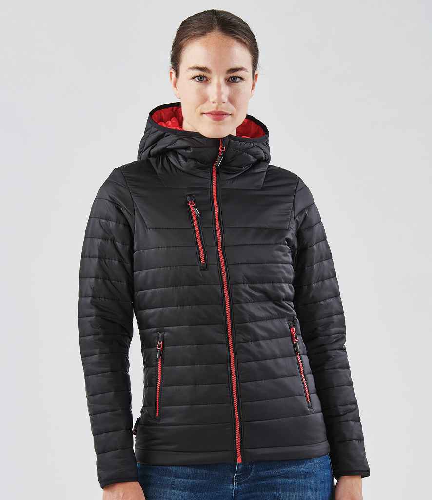 Stormtech Ladies Gravity Thermal Jacket | Black/True Red
