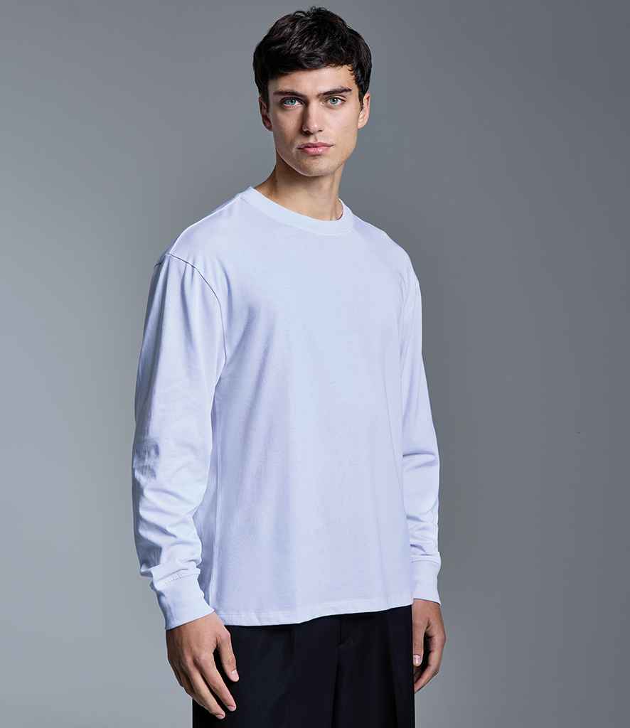 Anthem Headline Heavy Long Sleeve T-Shirt | White