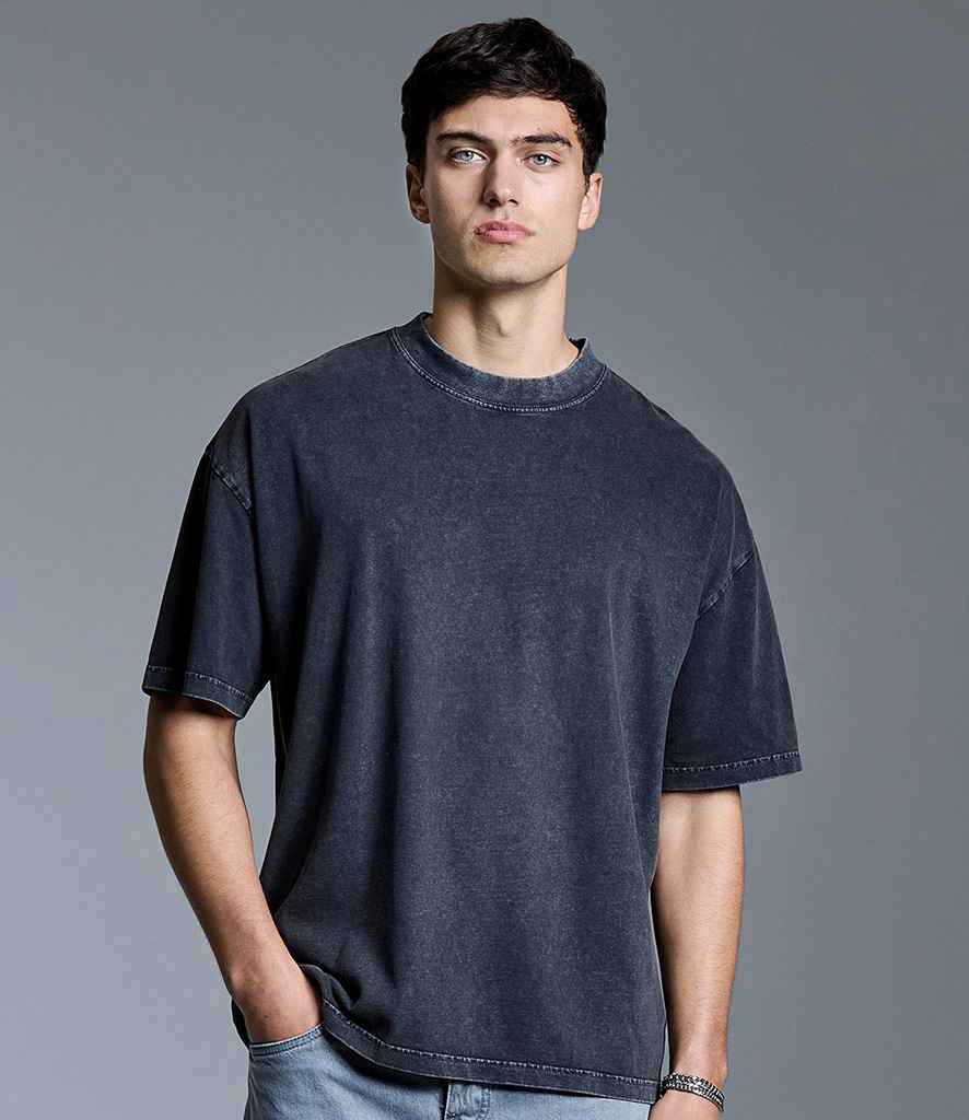 Anthem Distortion Washed T-Shirt | Washed Black