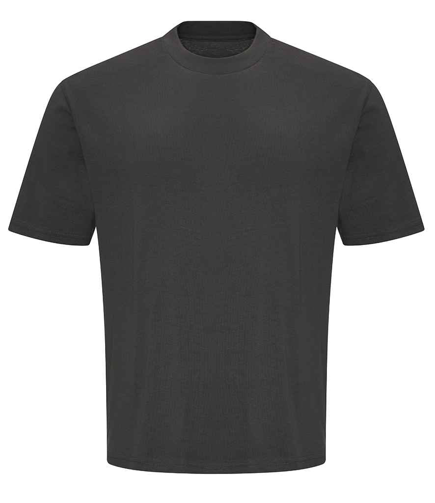 AWDis Heavyweight Boxy 240 T-Shirt | Solid Charcoal