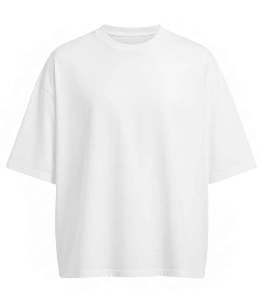 AWDis Heavyweight Boxy Cropped 240 T-Shirt | Arctic White