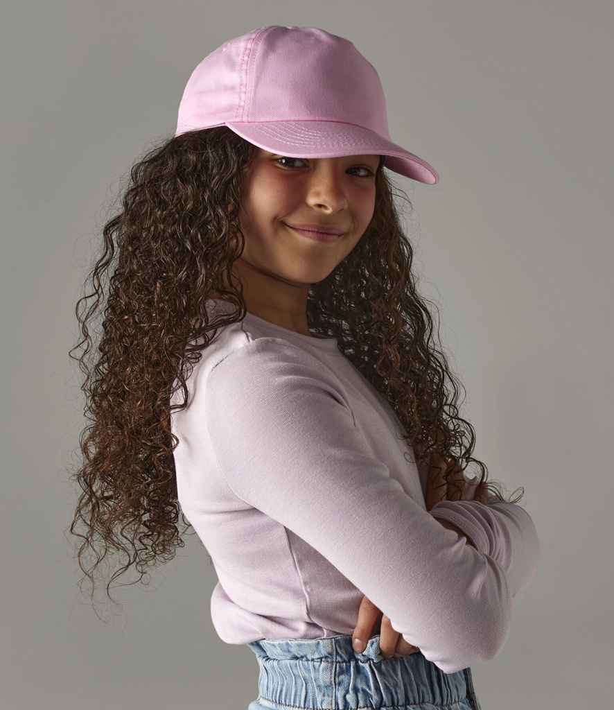 Beechfield Kids Original 5 Panel Cap | Classic Pink