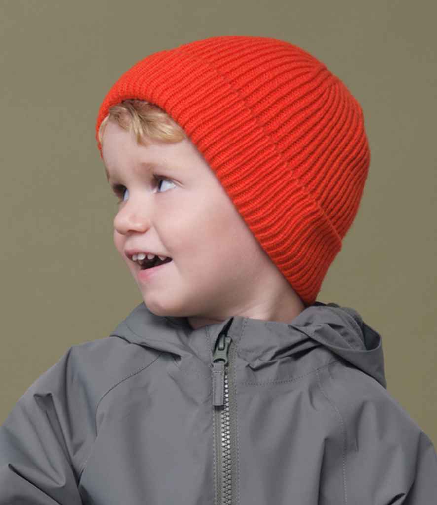 Beechfield Kids Fashion Beanie | Sunset