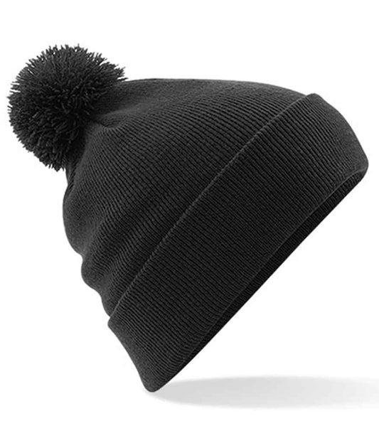 Beechfield Original Pom Pom Beanie | Black