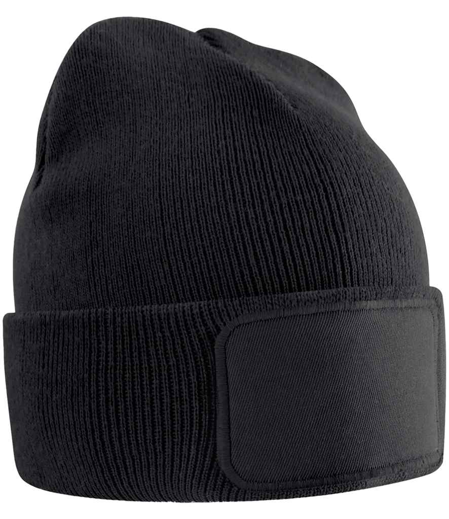 Beechfield Kids Original Patch Beanie | Black