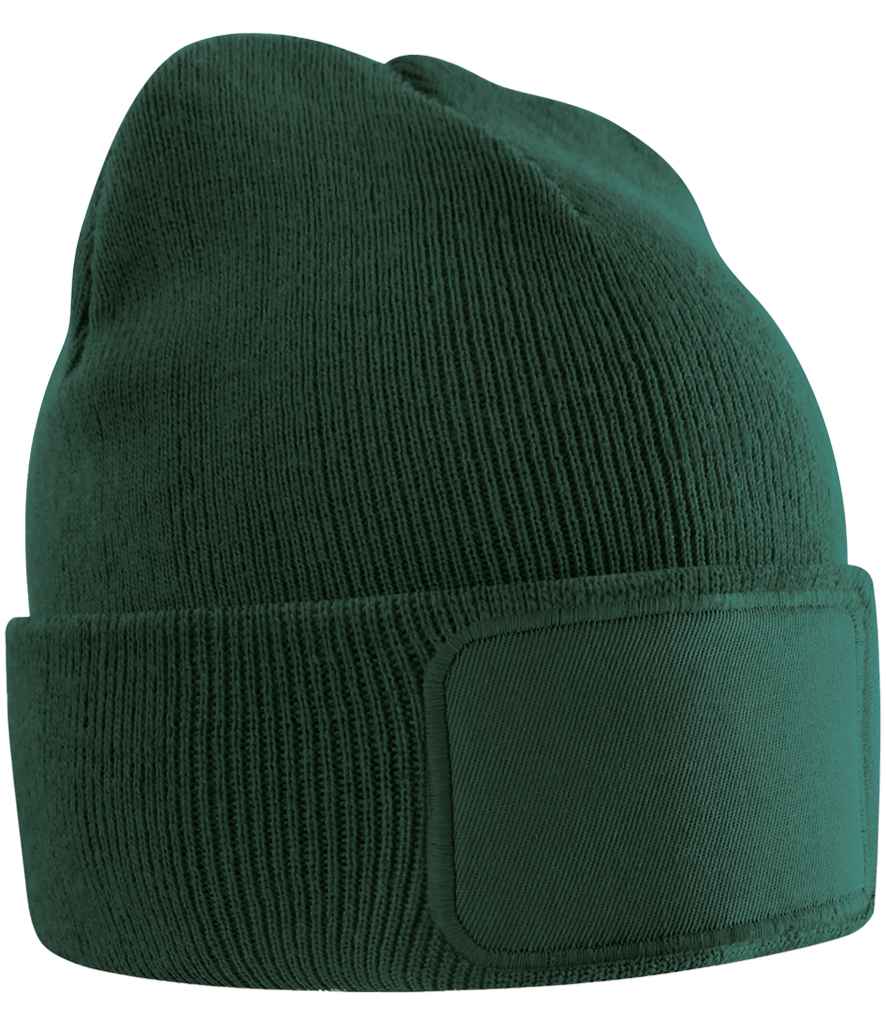 Beechfield Kids Original Patch Beanie | Bottle Green