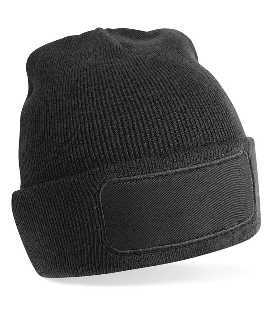 Beechfield Original Patch Beanie | Black
