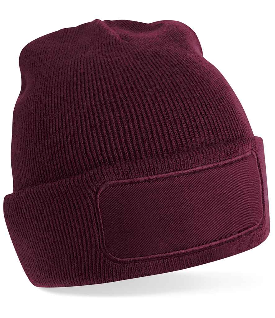 Beechfield Original Patch Beanie | Burgundy