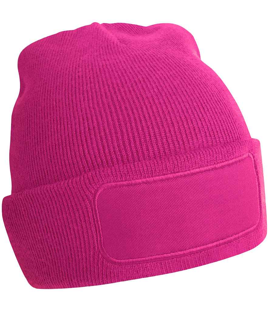 Beechfield Original Patch Beanie | Fuchsia