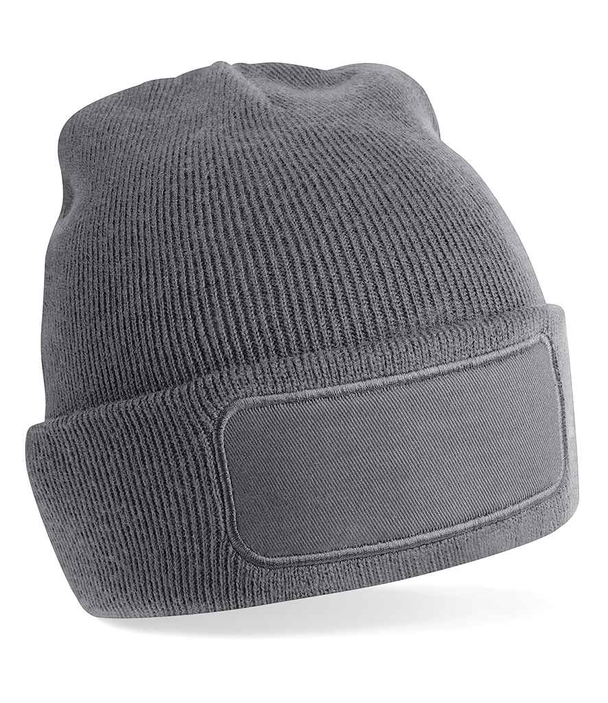 Beechfield Original Patch Beanie | Graphite Grey