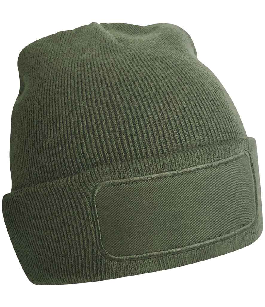 Beechfield Original Patch Beanie | Olive Green