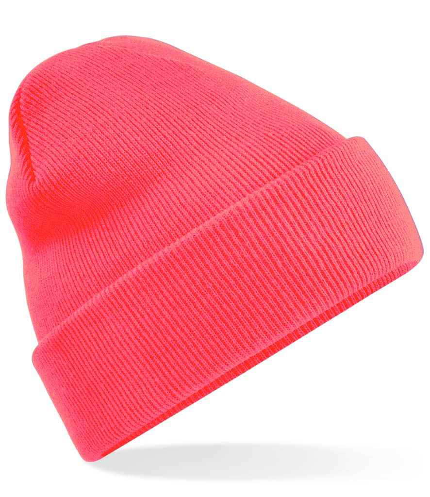 Beechfield Original Cuffed Beanie | Fluorescent Pink