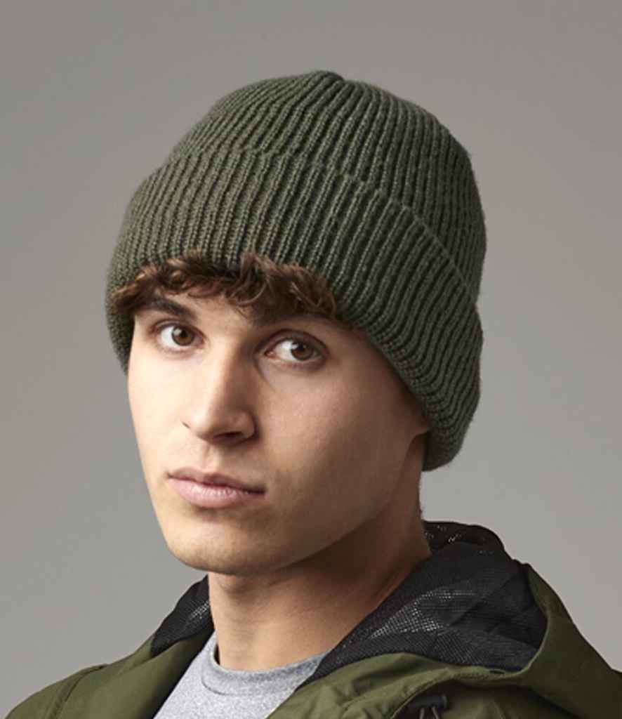 Beechfield Water Repellent Thermal Elements Beanie | Olive Green