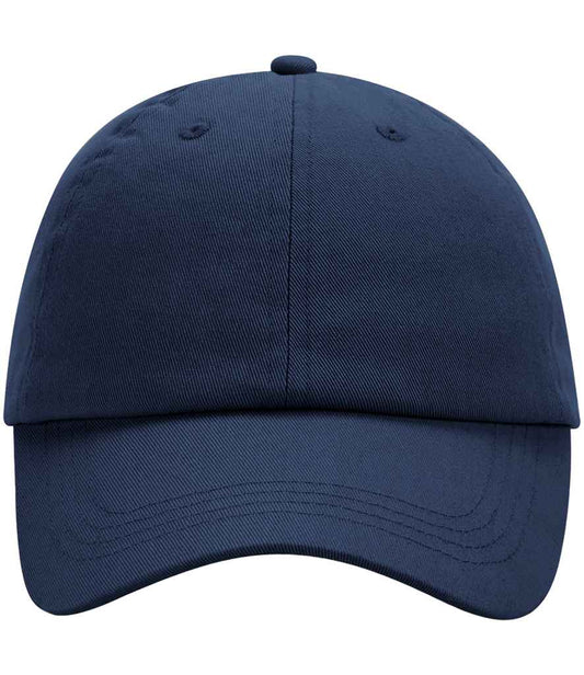 Beechfield Junior Low Profile 6 Panel Dad Cap | Navy