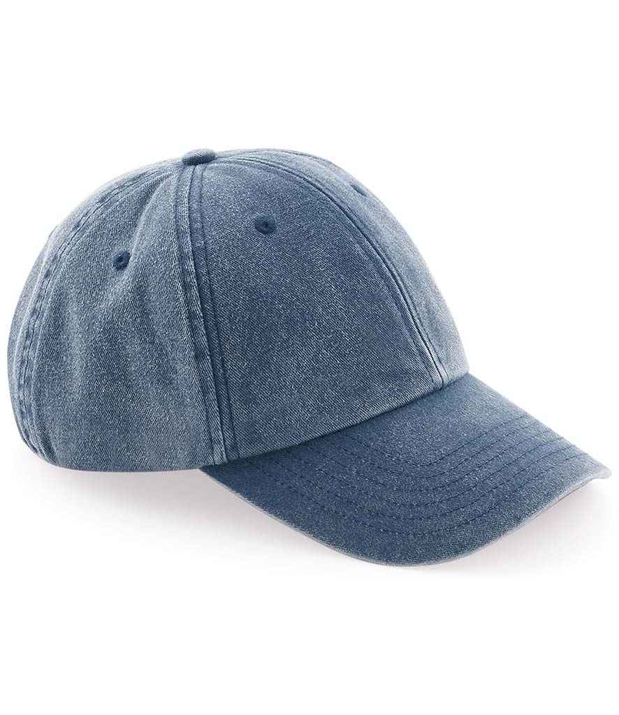 Beechfield Low Profile Vintage Cap | Vintage Denim