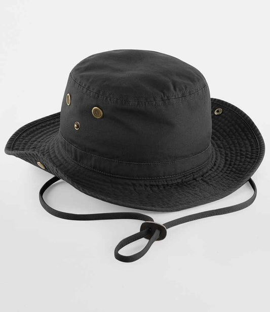 Beechfield Outback Hat | Black