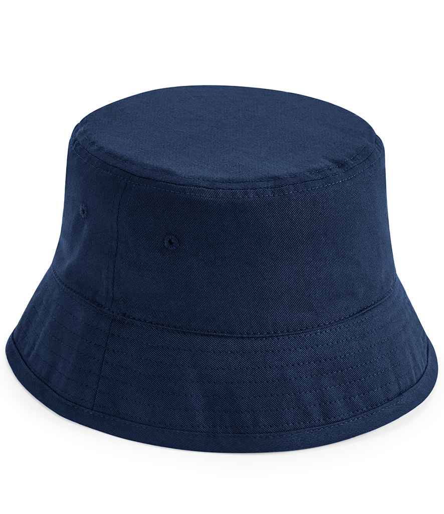 Beechfield Kids Organic Cotton Bucket Hat | Navy