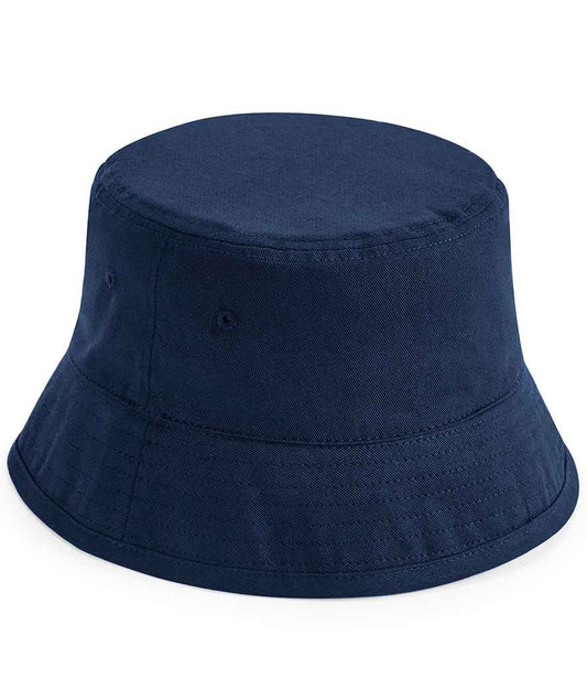 Beechfield Kids Organic Cotton Bucket Hat | Navy