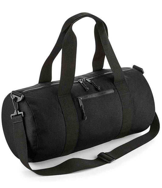 BagBase Recycled Barrel Bag | Black