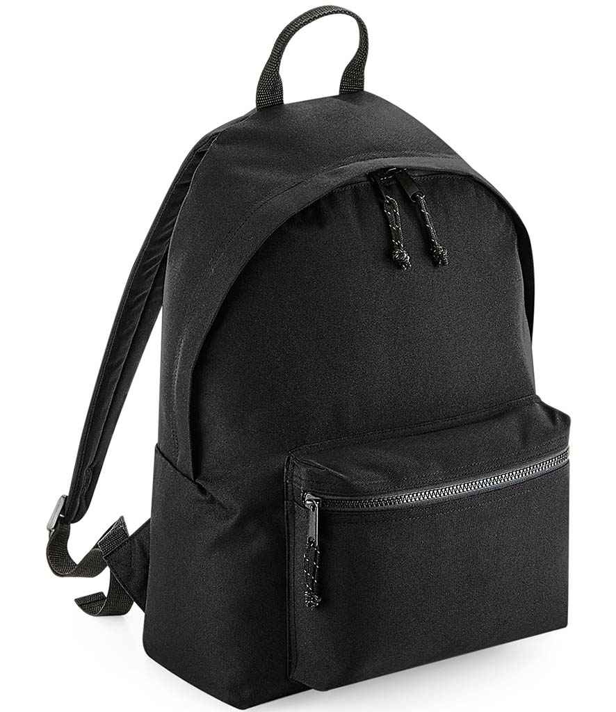 BagBase Recycled Backpack | Black