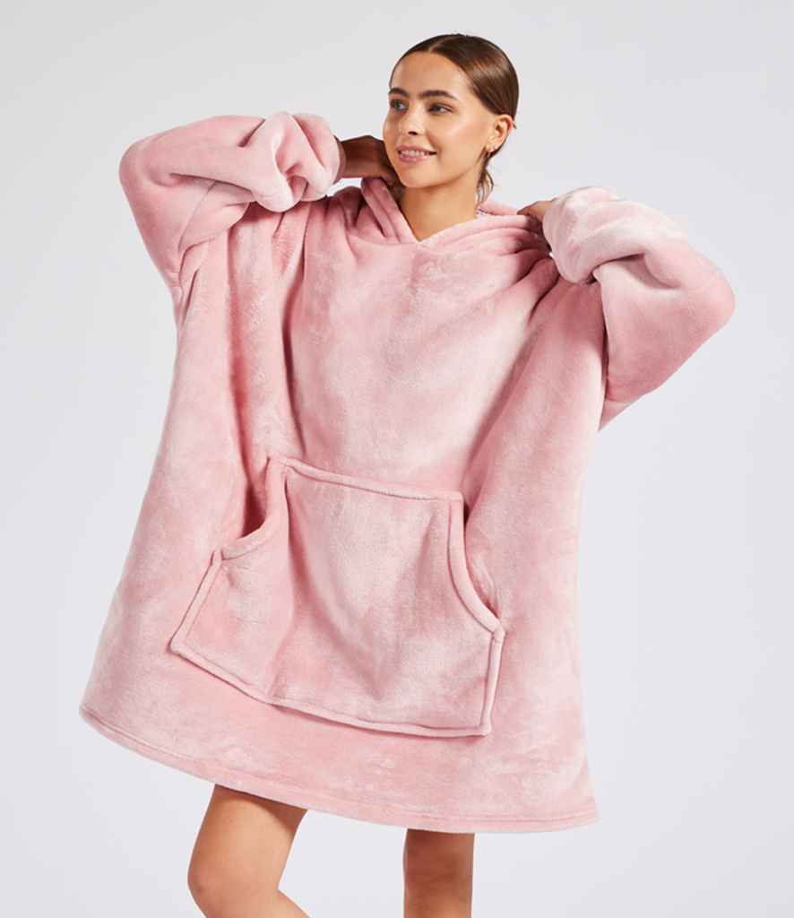 Brand Lab Oversized Hooded Blanket | Blush Pink