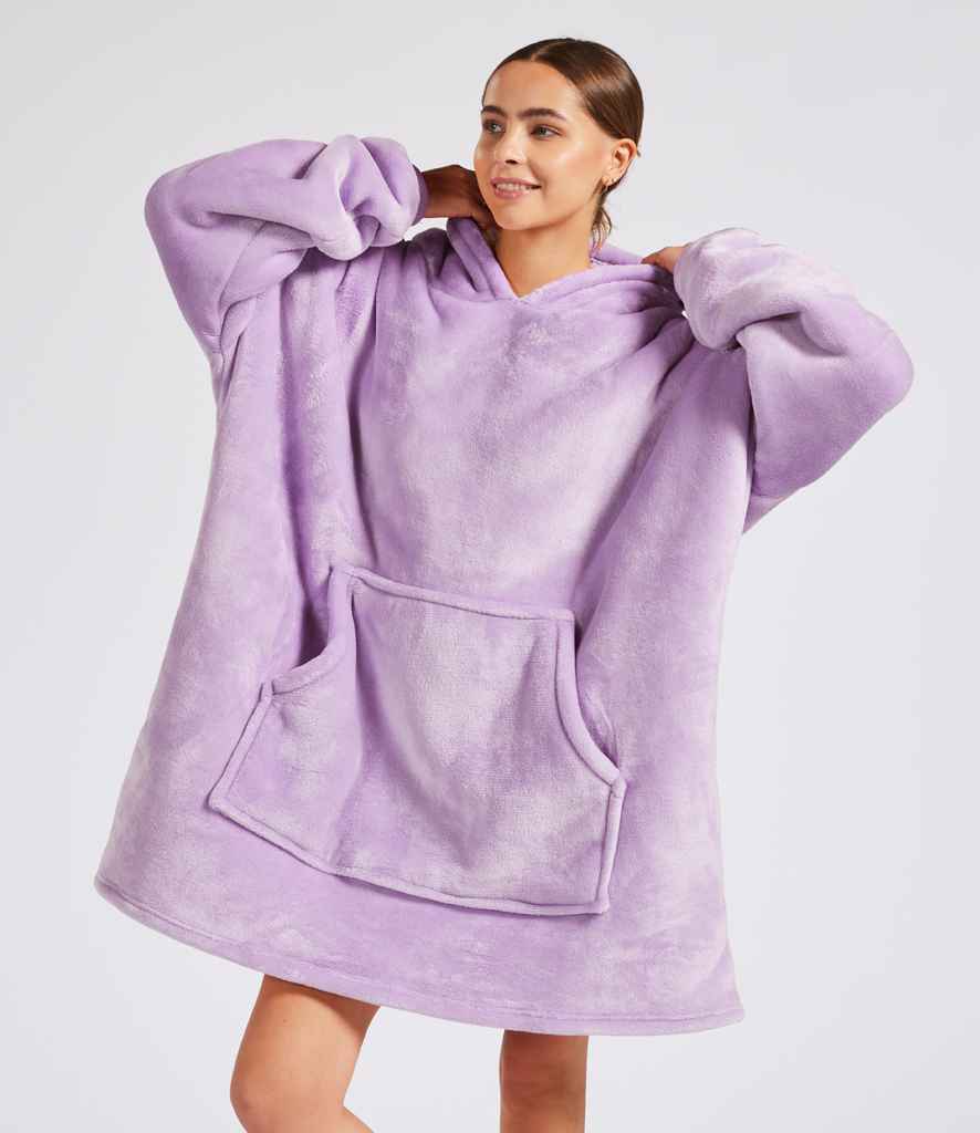 Brand Lab Oversized Hooded Blanket | Digital Lavender