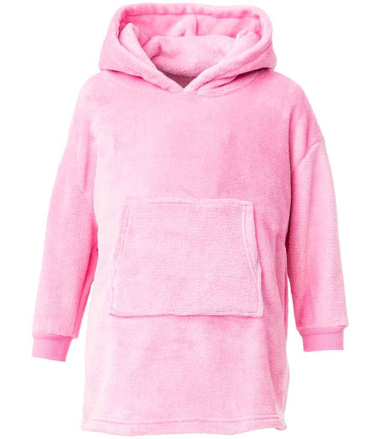 Brand Lab Kids Character Cushion Hooded Blanket | Pink Unicorn