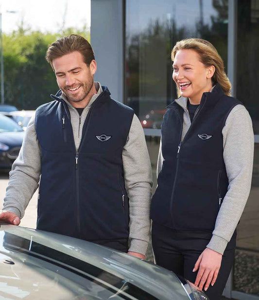 Brook Taverner Rochester Core Fleece Gilet | Black