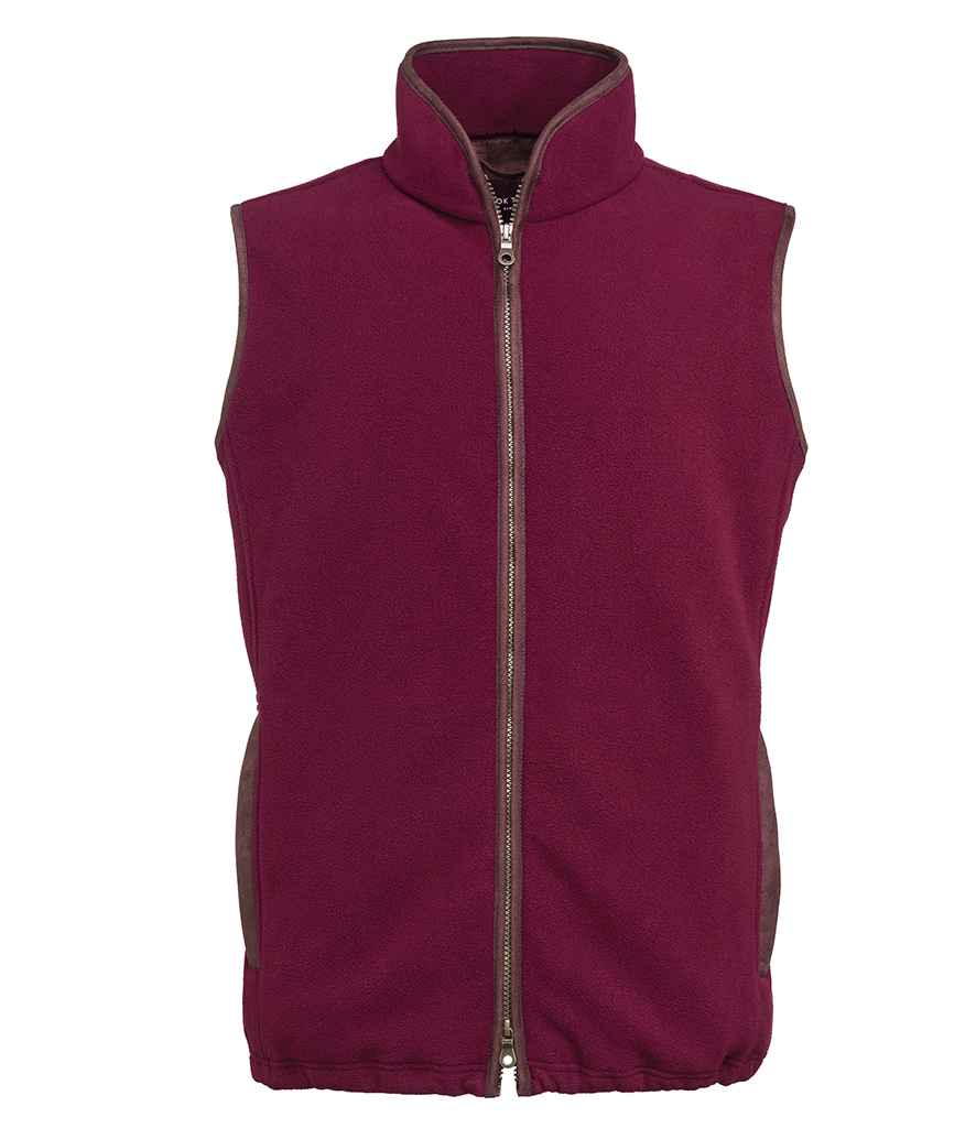 Brook Taverner Unisex Cincinnati Fleece Gilet | Fig