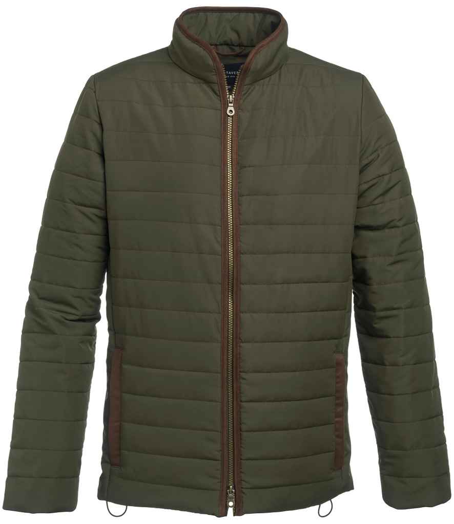Brook Taverner Orlando Quilted Jacket | Olive Green