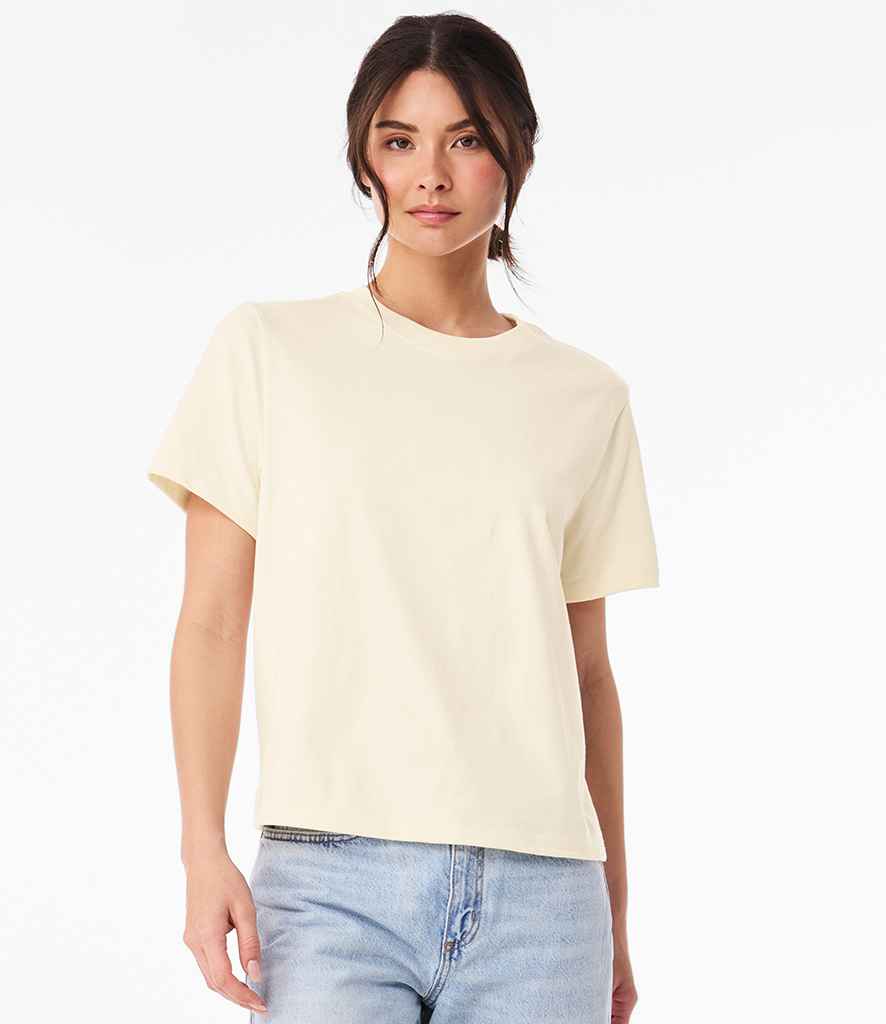 Bella Ladies Heavy Boxy T-Shirt | Natural