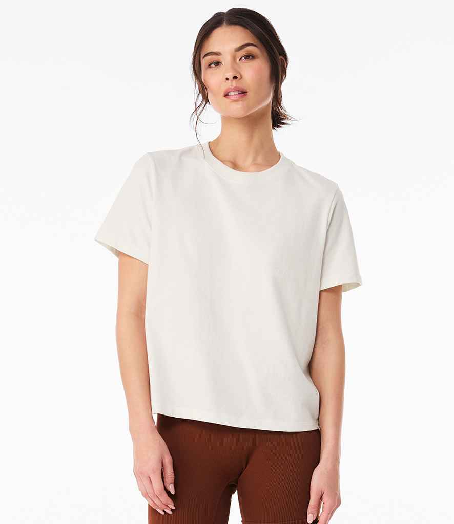 Bella Ladies Heavy Boxy T-Shirt | Vintage White
