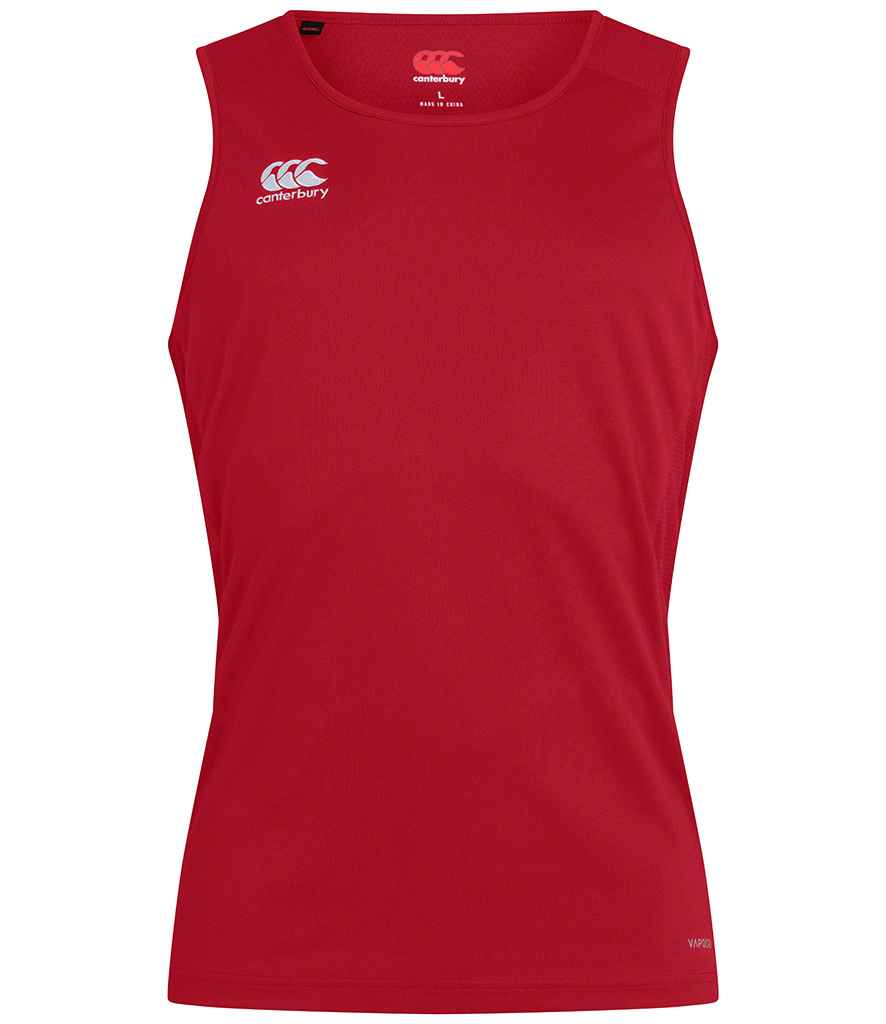 Canterbury Club Dry Singlet | Flag Red