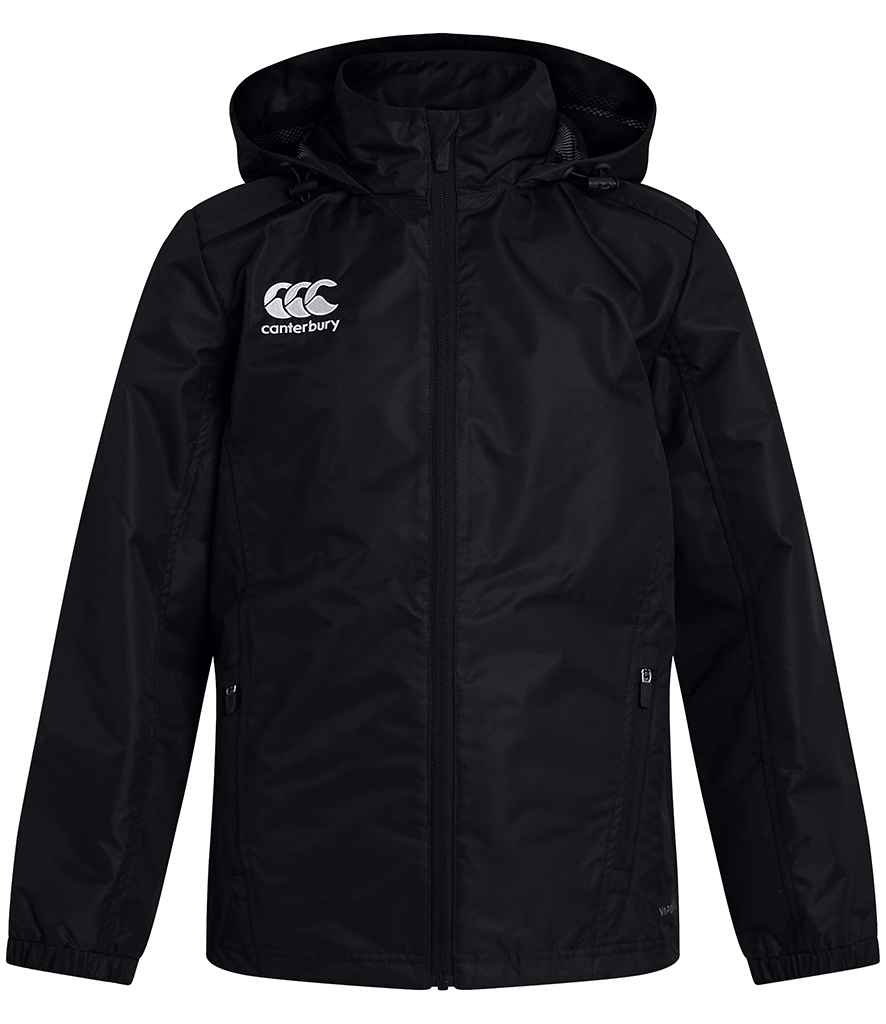 Canterbury Kids Club Rain Jacket | Black