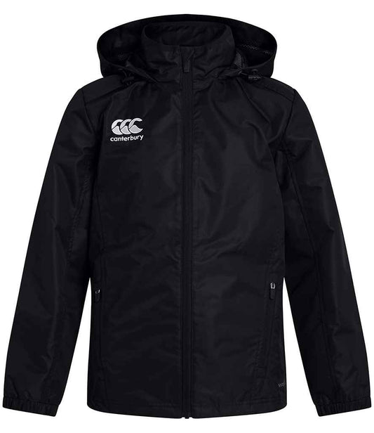 Canterbury Kids Club Rain Jacket | Black